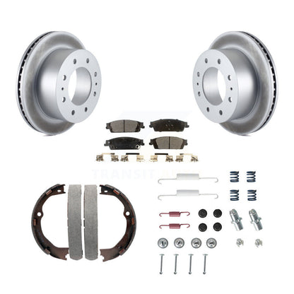 Coated Disc Rotors and Semi-Metallic Brake Pads Kit-KGF-103943 - Kit.bestparts.ca