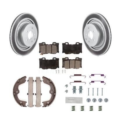 Coated Disc Rotors and Semi-Metallic Brake Pads Kit-KGF-103950 - Kit.bestparts.ca