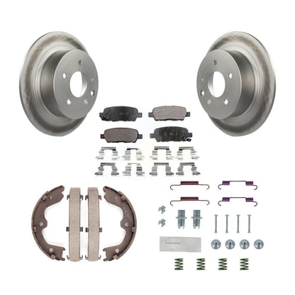 Coated Disc Rotors and Semi-Metallic Brake Pads Kit-KGF-103953 - Kit.bestparts.ca