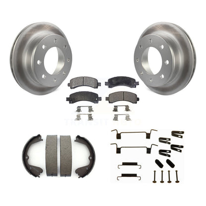 coated disc rotors and semi metallic brake pads-kgf-103962 - Kit.bestparts.ca
