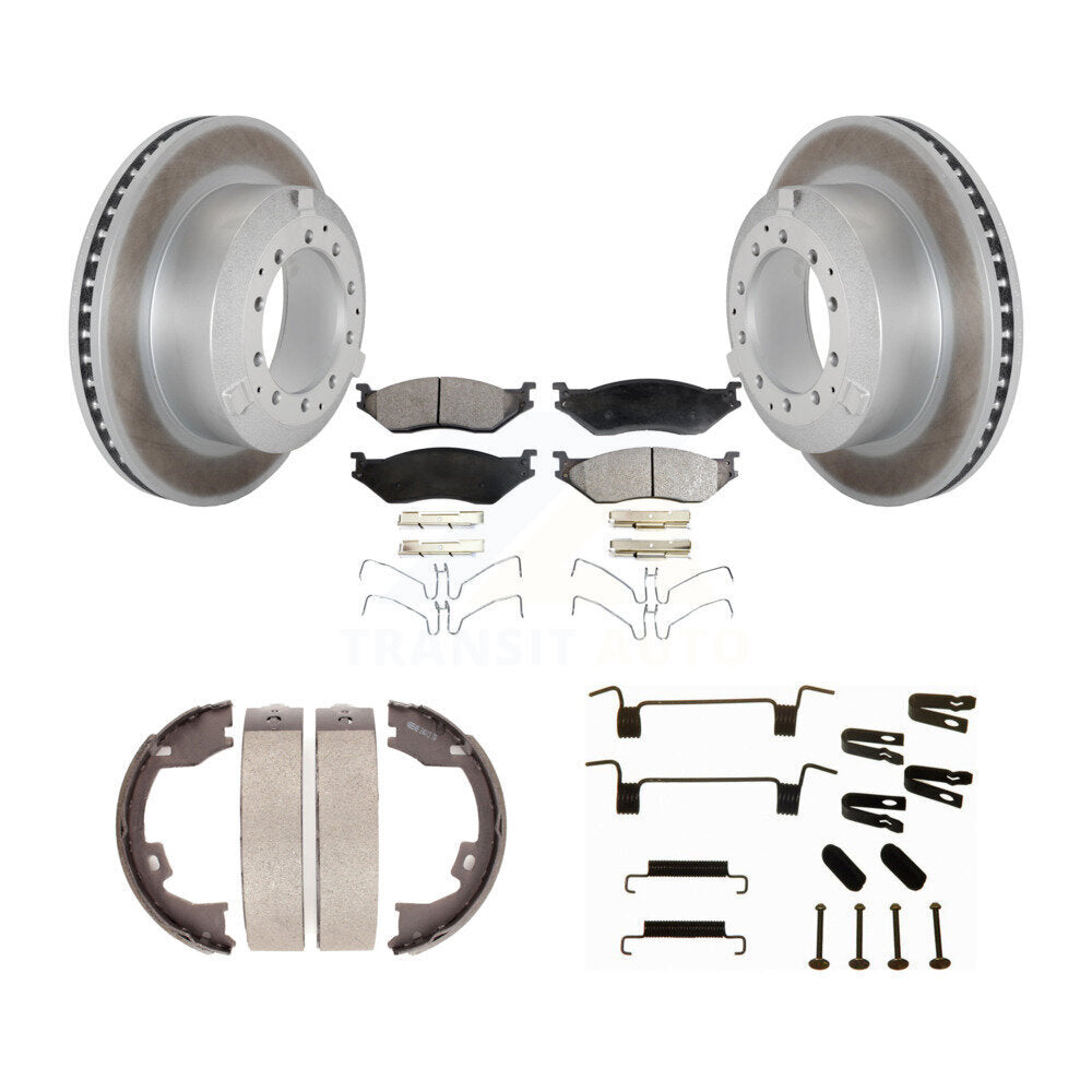 coated disc rotors and semi metallic brake pads-kgf-103969 - Kit.bestparts.ca