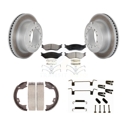 coated disc rotors and semi metallic brake pads-kgf-103969 - Kit.bestparts.ca