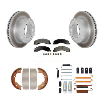 Coated Disc Rotors and Semi-Metallic Brake Pads Kit-KGF-103975 - Kit.bestparts.ca