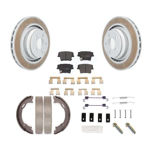 Coated Disc Rotors and Semi-Metallic Brake Pads Kit-KGF-103992 - Kit.bestparts.ca