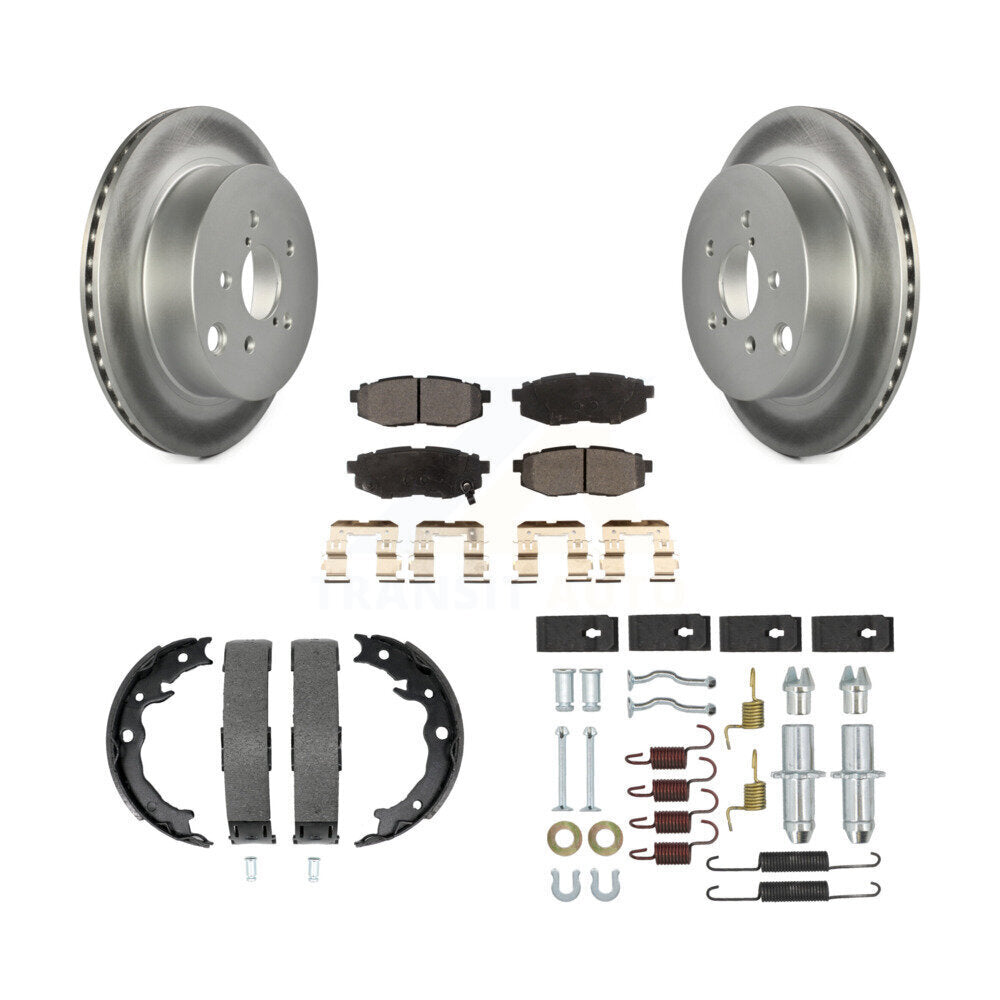 Coated Disc Rotors and Semi-Metallic Brake Pads Kit-KGF-103997 - Kit.bestparts.ca