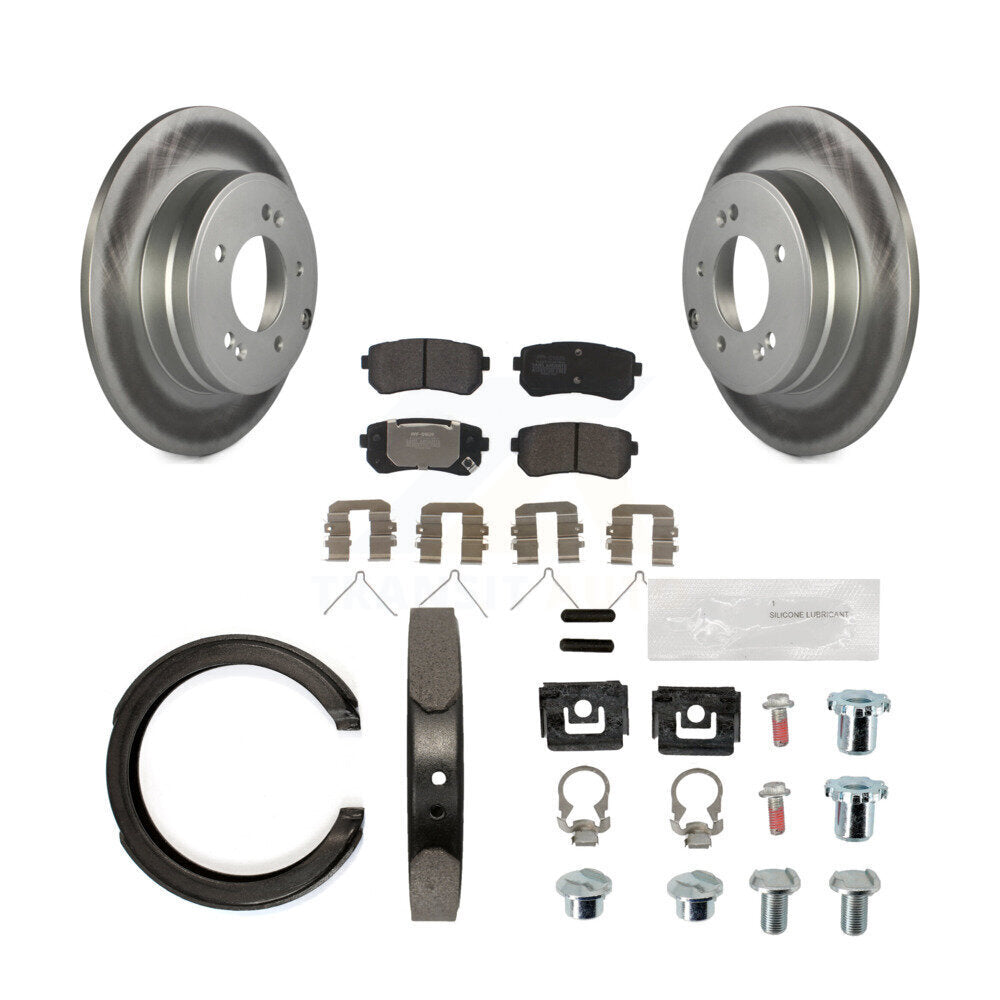 Coated Disc Rotors and Semi-Metallic Brake Pads Kit-KGF-104007 - Kit.bestparts.ca Kit.bestparts.ca