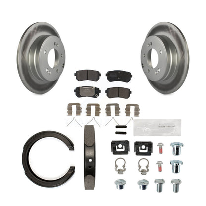Coated Disc Rotors and Semi-Metallic Brake Pads Kit-KGF-104007 - Kit.bestparts.ca