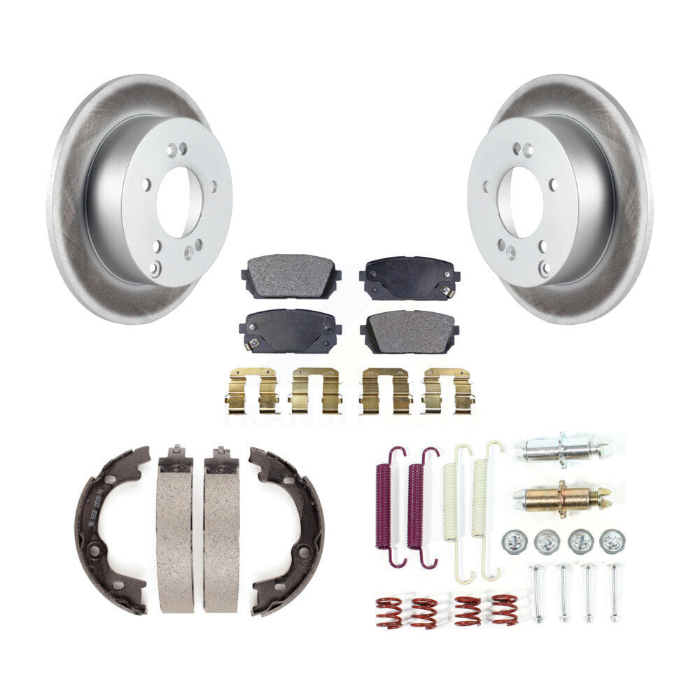 Coated Disc Rotors and Semi-Metallic Brake Pads Kit-KGF-104008 - Kit.bestparts.ca Kit.bestparts.ca