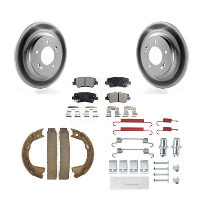 Coated Disc Rotors and Semi-Metallic Brake Pads Kit-KGF-104013 - Kit.bestparts.ca