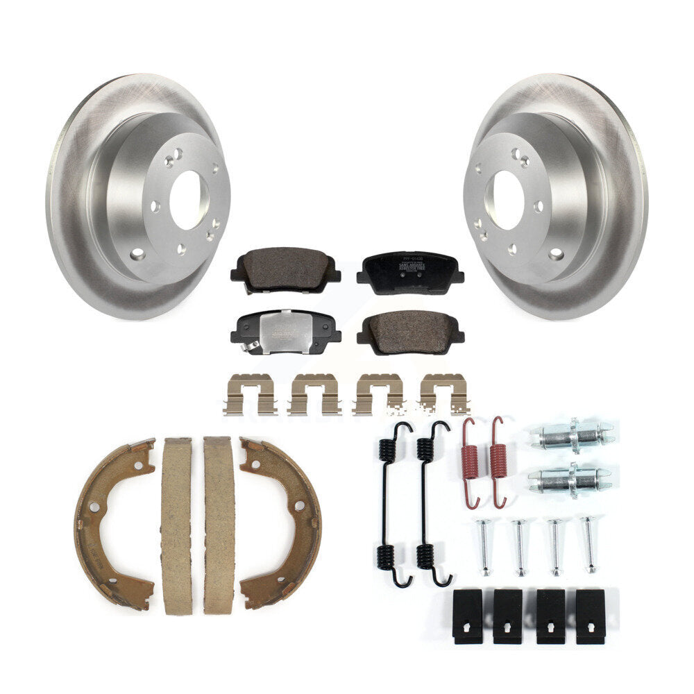 Coated Disc Rotors and Semi-Metallic Brake Pads Kit-KGF-104014 - Kit.bestparts.ca Kit.bestparts.ca