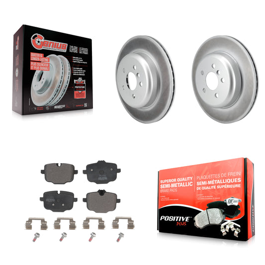 Disc Rotors and Semi-Metallic Brake Pads Kit-KGF-104028