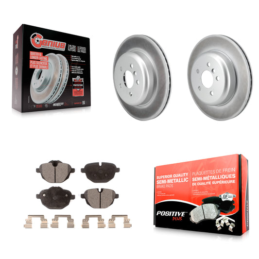Disc Rotors and Semi-Metallic Brake Pads Kit-KGF-104029