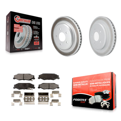 Disc Rotors and Semi-Metallic Brake Pads Kit-KGF-104030