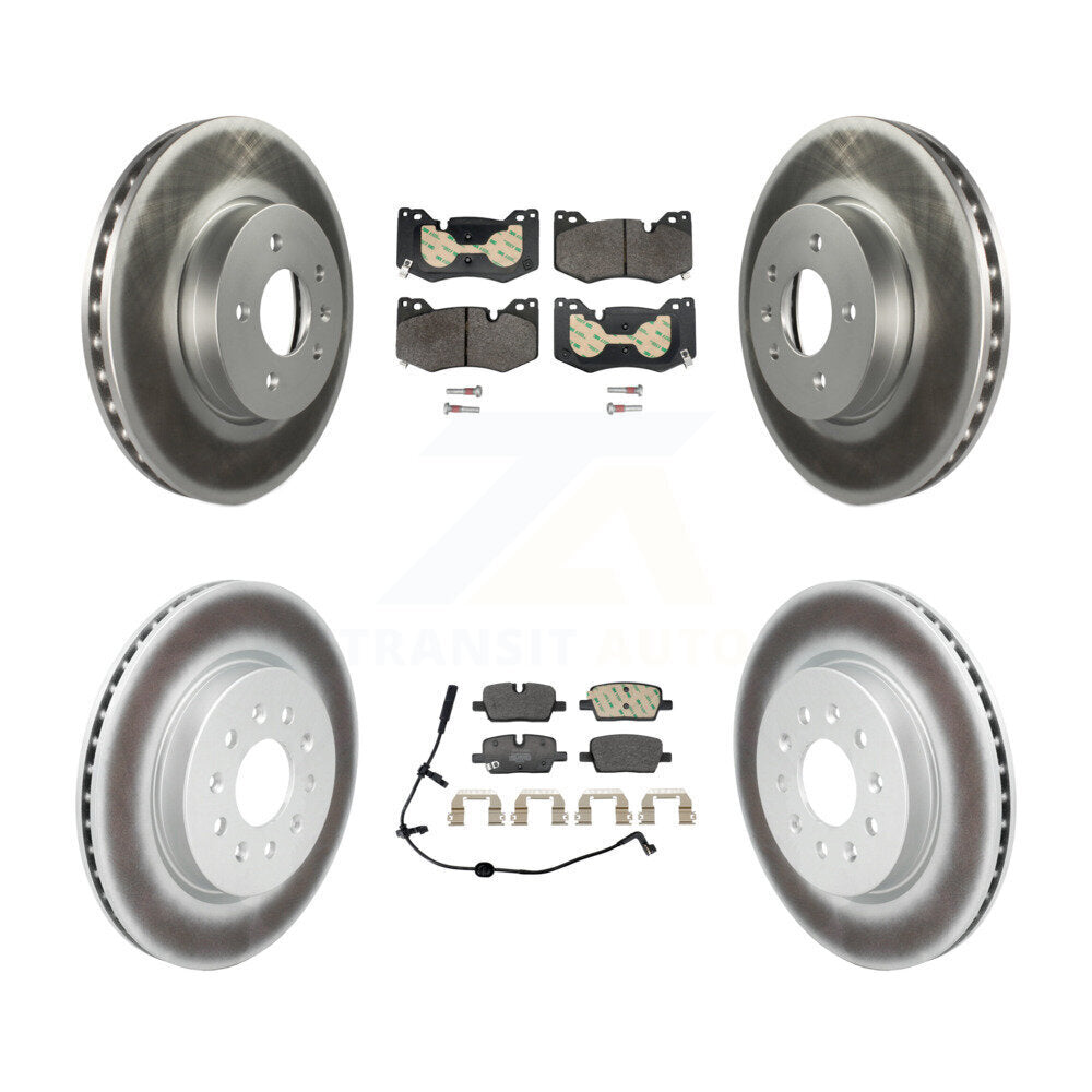 Coated Disc Rotors and Semi-Metallic Brake Pads Kit-KGF-104031 Kit.bestparts.ca