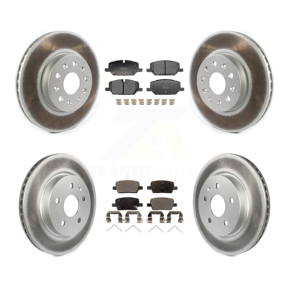 Disc Rotors and Semi-Metallic Brake Pads Kit-KGF-104032 Kit.bestparts.ca