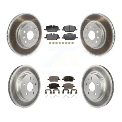Disc Rotors and Semi-Metallic Brake Pads Kit-KGF-104032