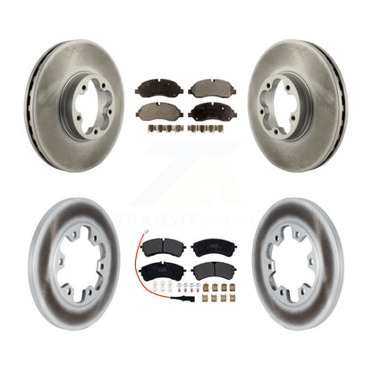 Disc Rotors and Semi-Metallic Brake Pads Kit-KGF-104034
