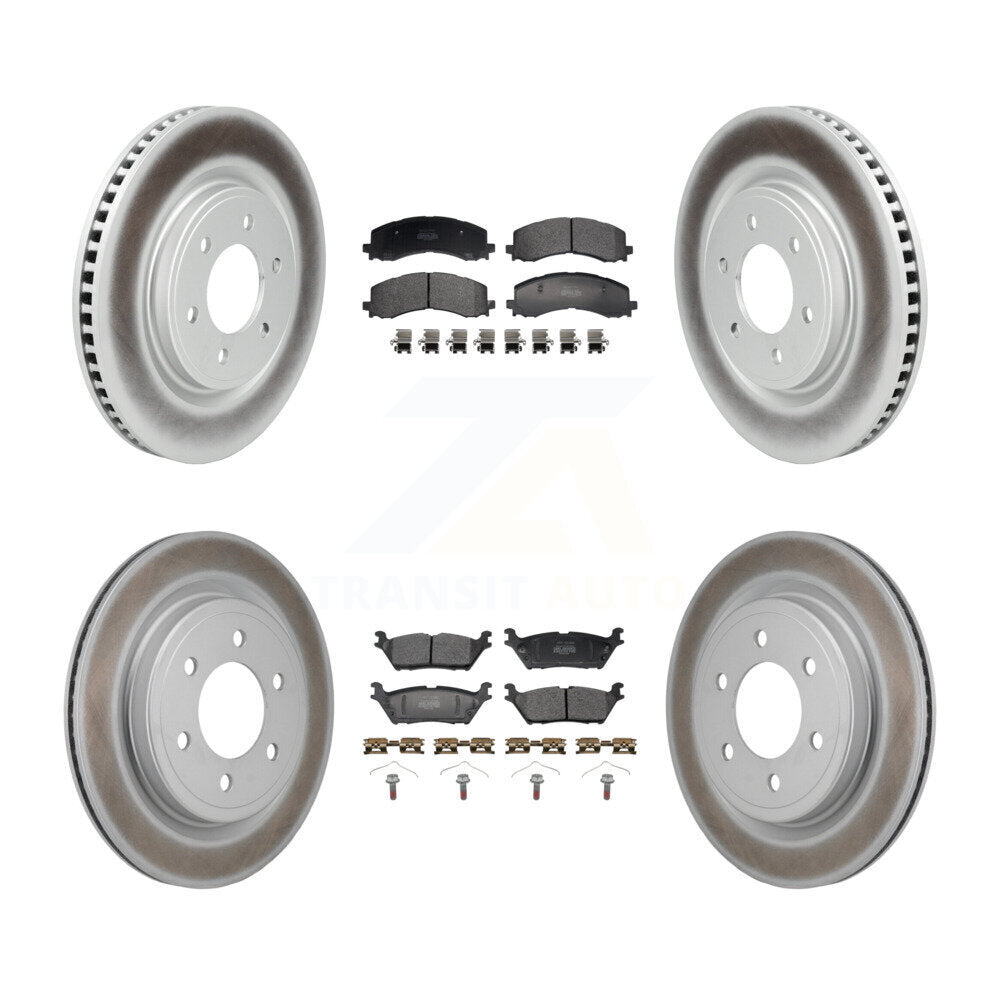 Disc Rotors and Semi-Metallic Brake Pads Kit-KGF-104037 Kit.bestparts.ca