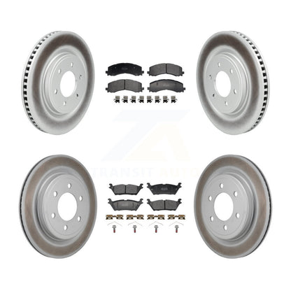 Disc Rotors and Semi-Metallic Brake Pads Kit-KGF-104037