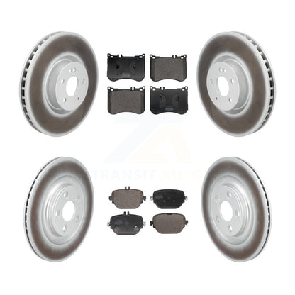 Disc Rotors and Semi-Metallic Brake Pads Kit-KGF-104038
