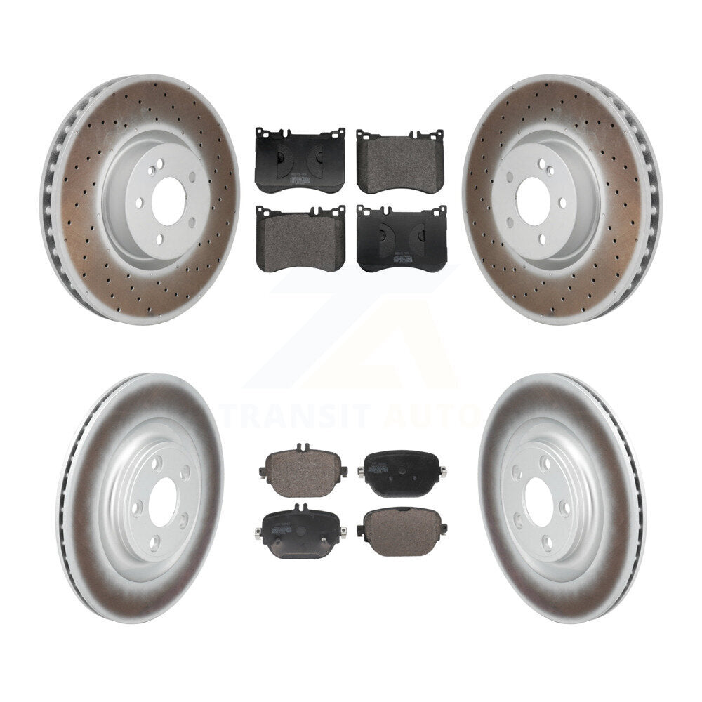 Disc Rotors and Semi-Metallic Brake Pads Kit-KGF-104039