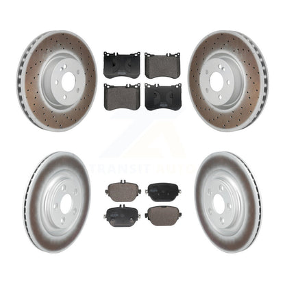 Disc Rotors and Semi-Metallic Brake Pads Kit-KGF-104039