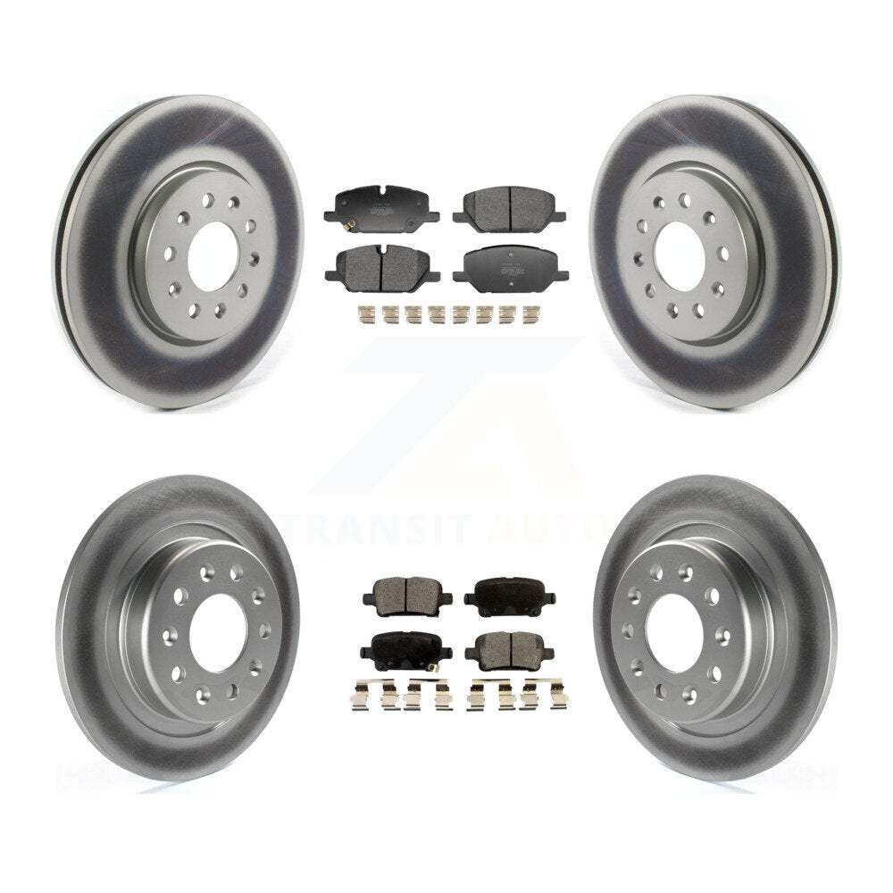 Disc Rotors and Semi-Metallic Brake Pads Kit-KGF-104040 Kit.bestparts.ca