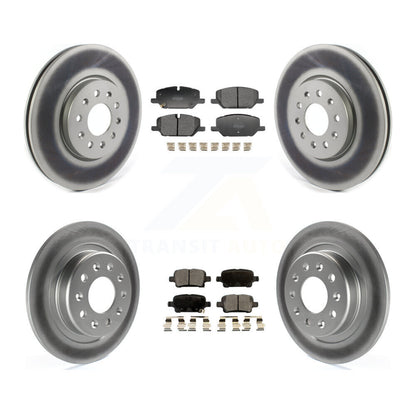 Disc Rotors and Semi-Metallic Brake Pads Kit-KGF-104040