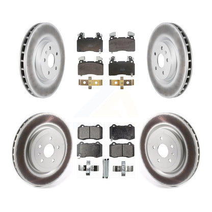 Disc Rotors and Semi-Metallic Brake Pads Kit-KGF-104041