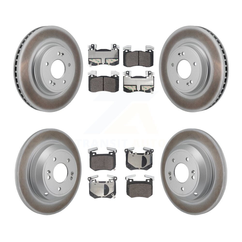 Disc Rotors and Semi-Metallic Brake Pads Kit-KGF-104047 Kit.bestparts.ca