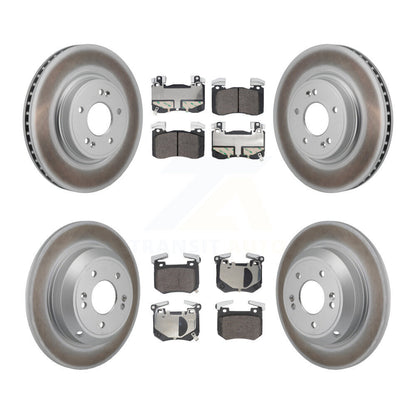 Disc Rotors and Semi-Metallic Brake Pads Kit-KGF-104047