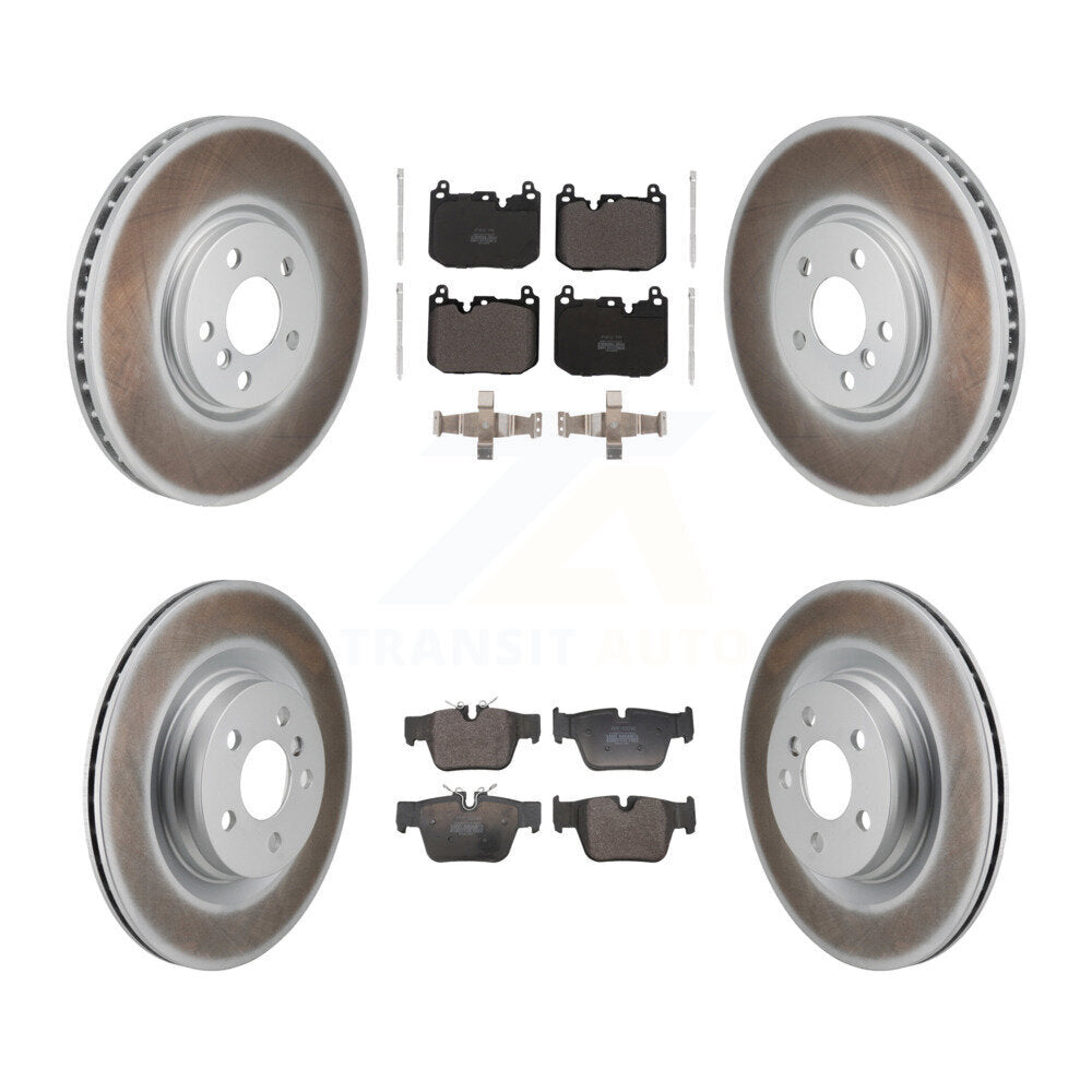 Disc Rotors and Semi-Metallic Brake Pads Kit-KGF-104049