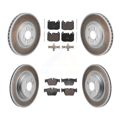 Disc Rotors and Semi-Metallic Brake Pads Kit-KGF-104049