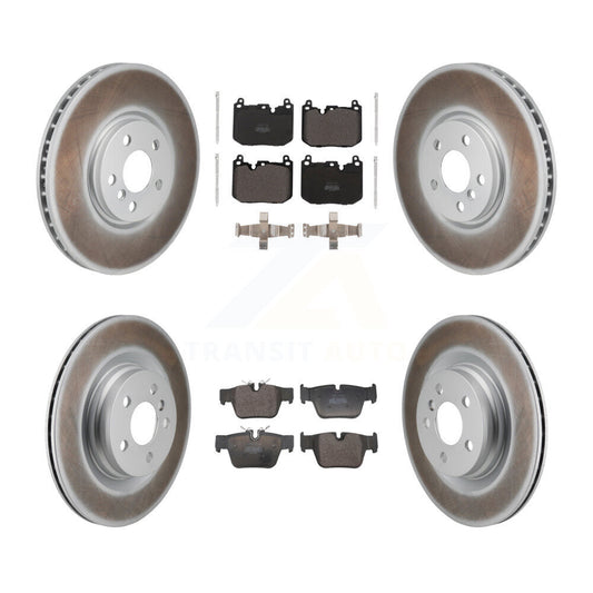 Disc Rotors and Semi-Metallic Brake Pads Kit-KGF-104049
