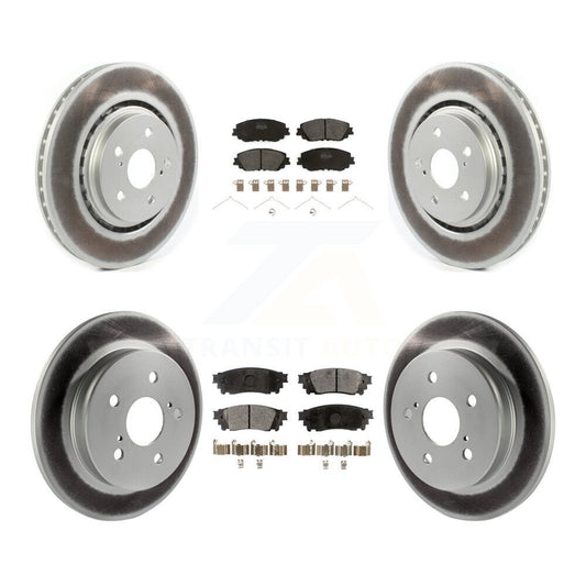 Disc Rotors and Semi-Metallic Brake Pads Kit-KGF-104050