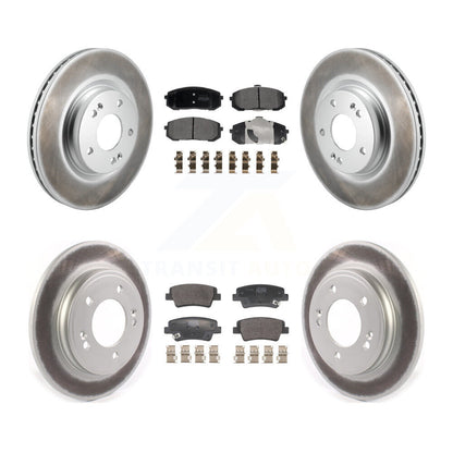 Disc Rotors and Semi-Metallic Brake Pads Kit-KGF-104053