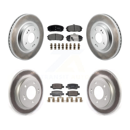 Disc Rotors and Semi-Metallic Brake Pads Kit-KGF-104054