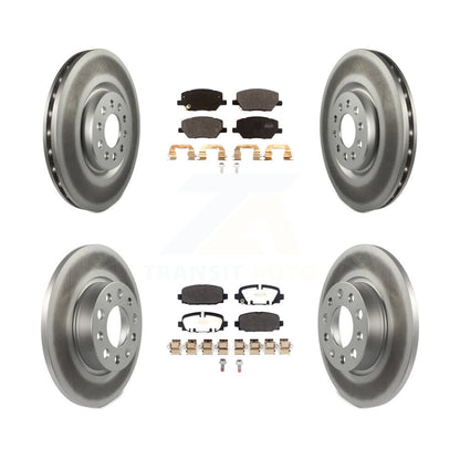 Disc Rotors and Semi-Metallic Brake Pads Kit-KGF-104057