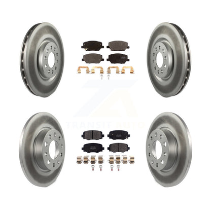 Disc Rotors and Semi-Metallic Brake Pads Kit-KGF-104058