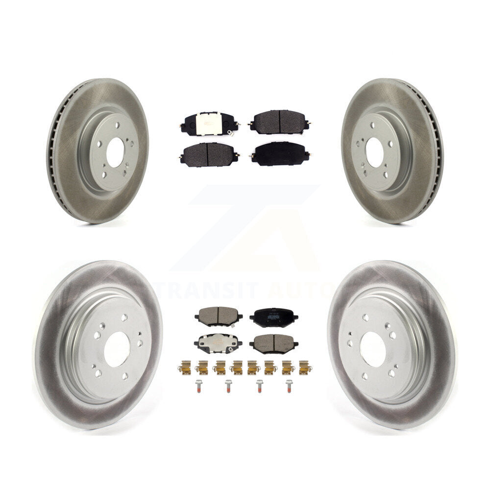 Disc Rotors and Semi-Metallic Brake Pads Kit-KGF-104059