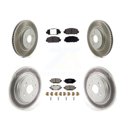 Disc Rotors and Semi-Metallic Brake Pads Kit-KGF-104059