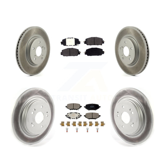 Disc Rotors and Semi-Metallic Brake Pads Kit-KGF-104059