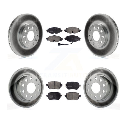 Disc Rotors and Semi-Metallic Brake Pads Kit-KGF-104060