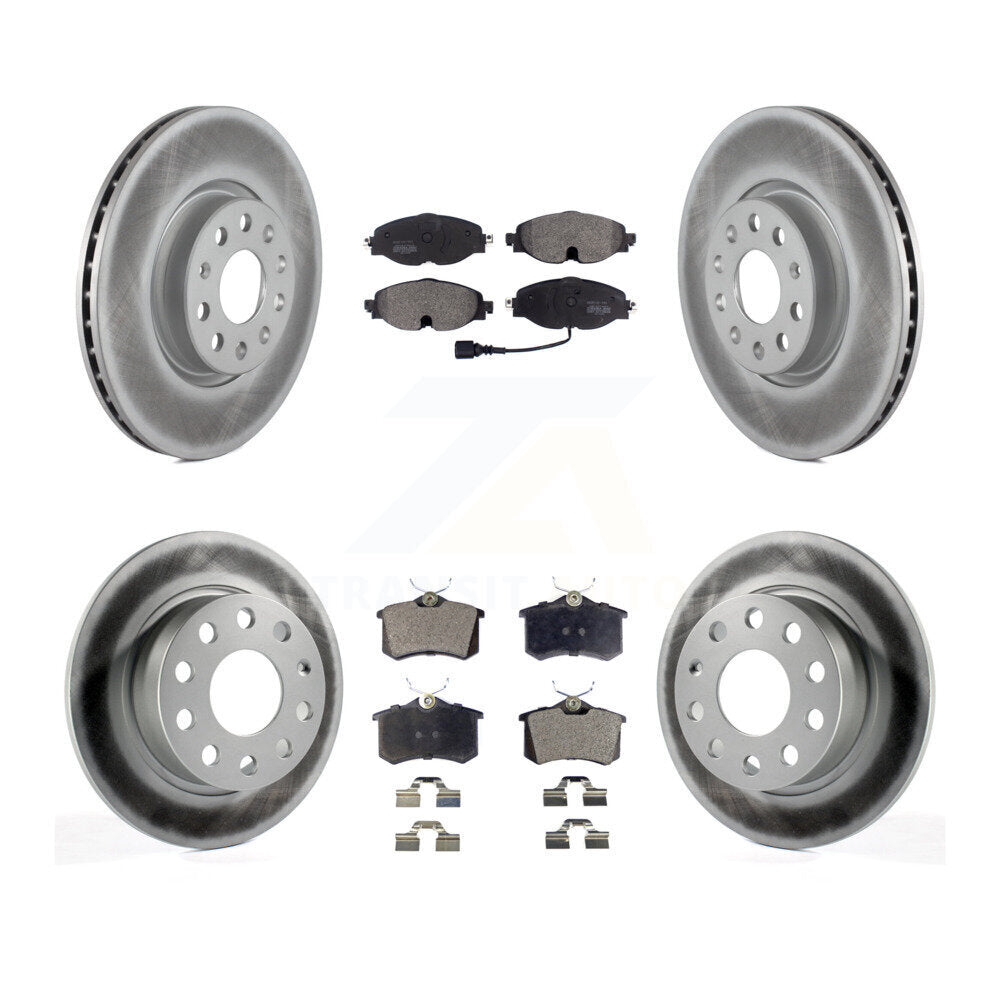 Disc Rotors and Semi-Metallic Brake Pads Kit-KGF-104061 Kit.bestparts.ca