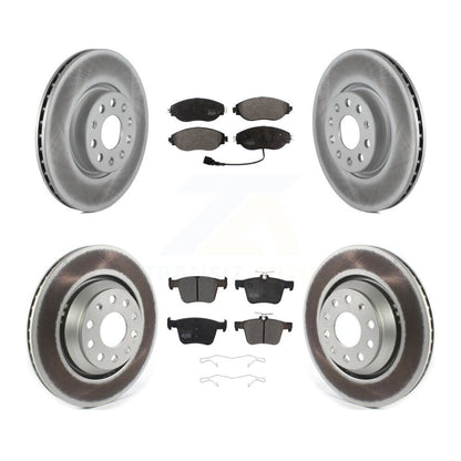 Disc Rotors and Semi-Metallic Brake Pads Kit-KGF-104062