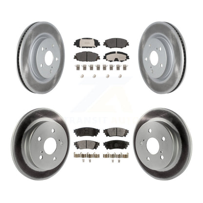 Disc Rotors and Semi-Metallic Brake Pads Kit-KGF-104063