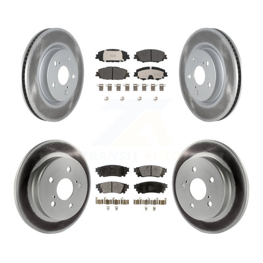 Disc Rotors and Semi-Metallic Brake Pads Kit-KGF-104063
