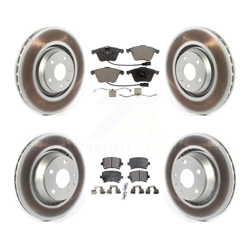 Disc Rotors and Semi-Metallic Brake Pads Kit-KGF-104065 Kit.bestparts.ca