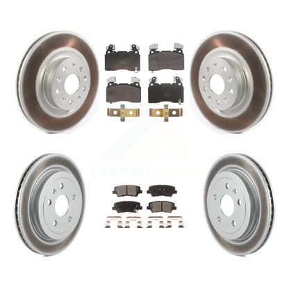 Disc Rotors and Semi-Metallic Brake Pads Kit-KGF-104067