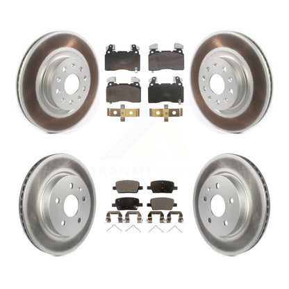 Disc Rotors and Semi-Metallic Brake Pads Kit-KGF-104071